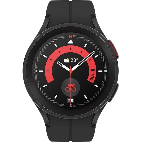 Умные часы Samsung Galaxy Watch5 Pro 45мм (Black Titanium)